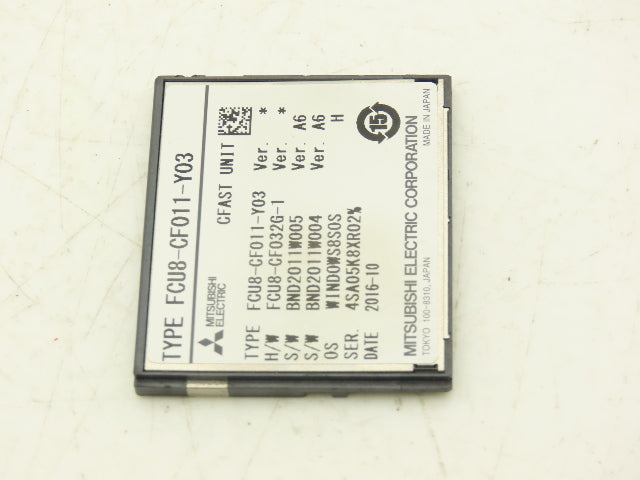 Mazak FCU8-CF011-Y03 Memory Card CFast Mazatrol SmoothX CNC For HMI PC Off I-800