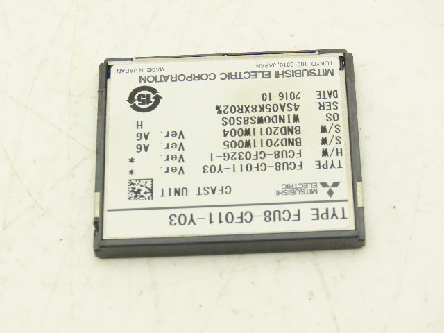 Mazak FCU8-CF011-Y03 Memory Card CFast Mazatrol SmoothX CNC For HMI PC Off I-800