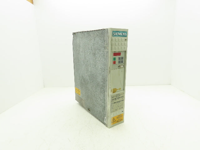 Siemens 6SE7016-1TA21 Simovert DC Inverter 510-620VDC In 0-460VAC 0-600Hz Out