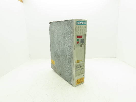 Siemens 6SE7016-1TA21 Simovert DC Inverter 510-620VDC In 0-460VAC 0-600Hz Out