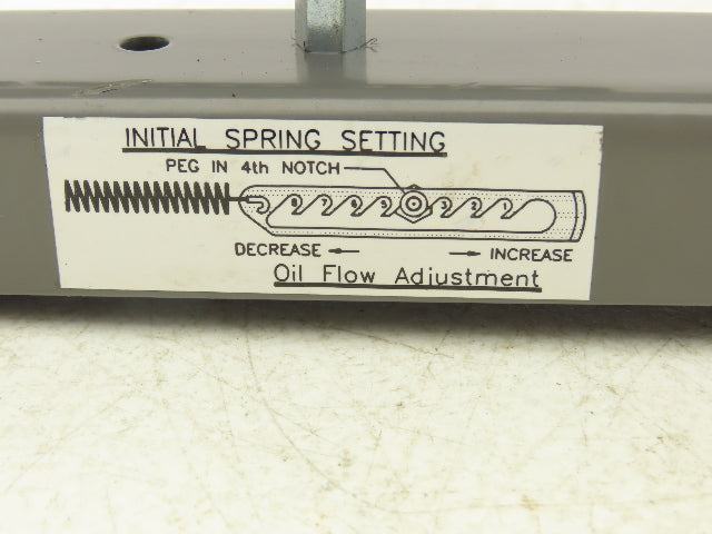 Intelligrated Accuglide #50 Conveyor Chain Lubricator Oiler Pneumatic Valve
