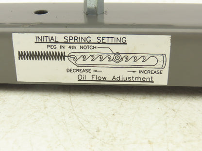 Intelligrated Accuglide #50 Conveyor Chain Lubricator Oiler Pneumatic Valve