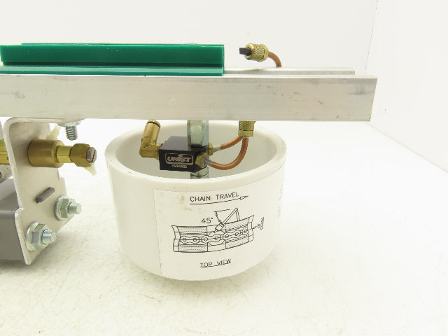 Intelligrated Accuglide #50 Conveyor Chain Lubricator Oiler Pneumatic Valve