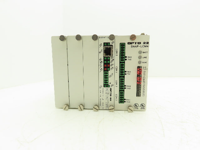 Opto 22 SNAP-LCM4 Controller Unit with Ethernet communication Interface Card