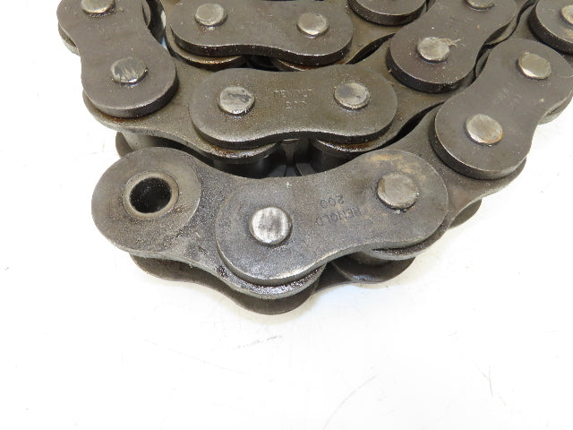 Renold #200 Roller Chain Riveted 2.5"Pitch Single Strand 8' 4"L w/Connector