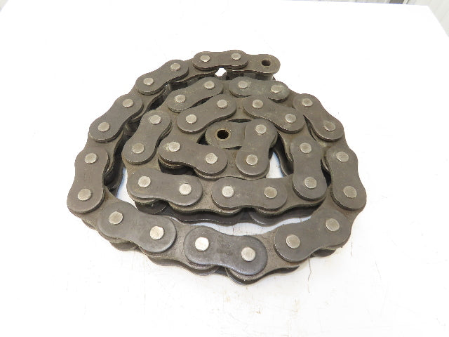 Renold #200 Cottered Roller Chain 2.5"Pitch Single Strand 8' 2"Length