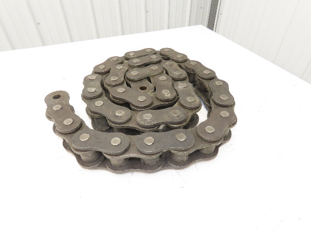 Renold #200 Cottered Roller Chain 2.5"Pitch Single Strand 8' 2"Length