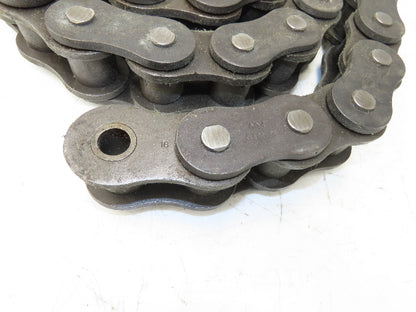 Renold #200 Cottered Roller Chain 2.5"Pitch Single Strand 8' 2"Length