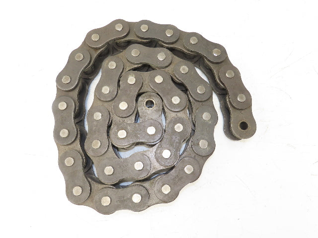 Renold #200 Cottered Roller Chain 2.5"Pitch Single Strand 8' 2"Length