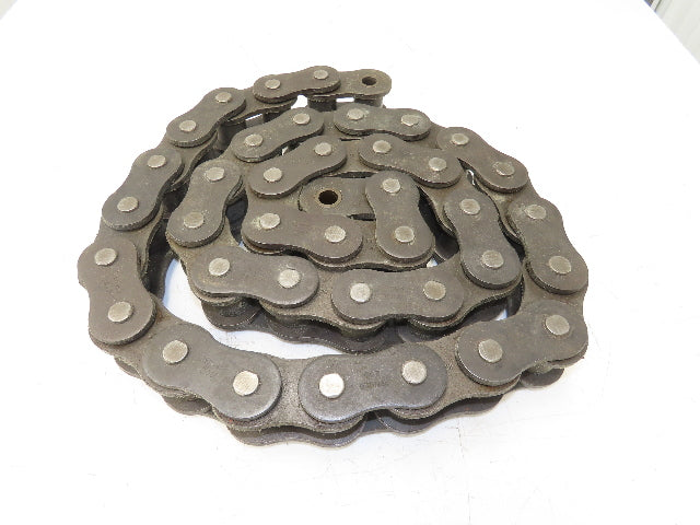 Renold #200 Cottered Roller Chain 2.5"Pitch Single Strand 8' 2"Length