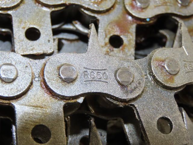 Tsubaki RS50 Conveyor Roller Chain 2L SK1 Attachment 70' Length Spool