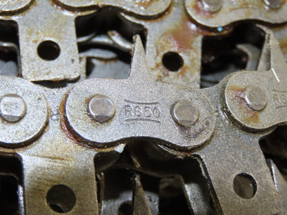 Tsubaki RS50 Conveyor Roller Chain 2L SK1 Attachment 70' Length Spool