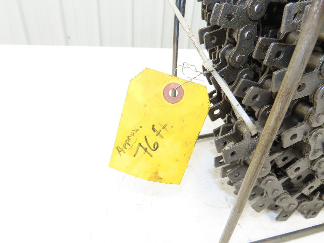 Tsubaki RS50 Conveyor Roller Chain 2L SK1 Attachment 70' Length Spool