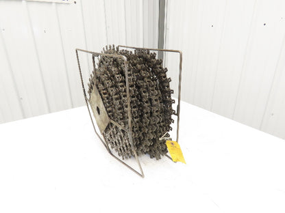 Tsubaki RS50 Conveyor Roller Chain 2L SK1 Attachment 70' Length Spool