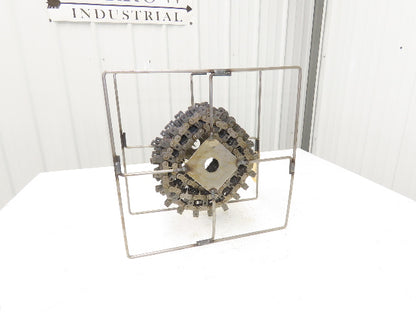 Tsubaki RS50 Conveyor Roller Chain 2L SK1 Attachment 20' Length Spool