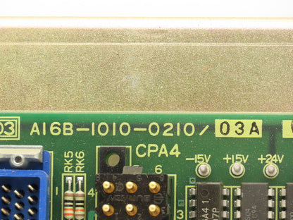 Fanuc A16B-1010-0210/03A Printed Circuit Board Master Control Backplane
