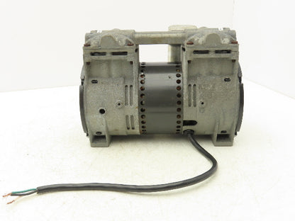 Thomas 2688CE44-59B Oil-less Vacuum Pump Compressor 3.15cfm 25psi .33Hp 115V 1PH