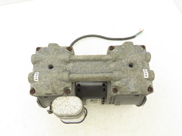 Thomas 2688CE44-59B Oil-less Vacuum Pump Compressor 3.15cfm 25psi .33Hp 115V 1PH