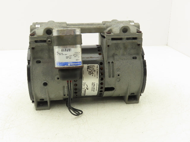 Thomas 2688CE44-59B Oil-less Vacuum Pump Compressor 3.15cfm 25psi .33Hp 115V 1PH