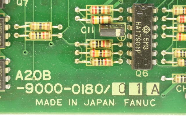 Fanuc A20B-9000-0180-01A Printed Circuit Board PLC CNC Control Module