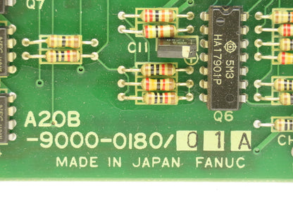 Fanuc A20B-9000-0180-01A Printed Circuit Board PLC CNC Control Module