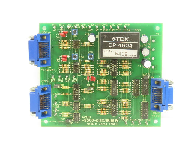 Fanuc A20B-9000-0180-01A Printed Circuit Board PLC CNC Control Module