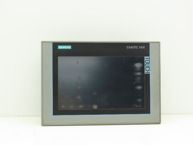 Siemens 6AV2 124-0JC01-0AX0 Simatic HMI Touch Screen Control Panel TP900 24VDC