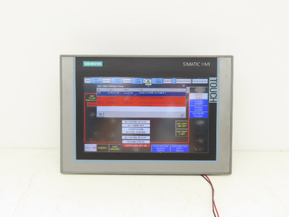Siemens 6AV2 124-0JC01-0AX0 Simatic HMI Touch Screen Control Panel TP900 24VDC