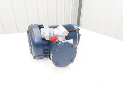 Leeson EVM A6T17XB20G P Explosion Proof Motor 1Hp 1725 RPM 230/460V 3PH 56H