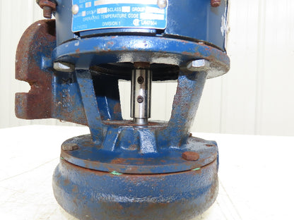 Leeson A6T34XC25J P Centrifugal Pump 1.25x1"NPT 1.5Hp 3450 RPM 230/460V 3PH 56C