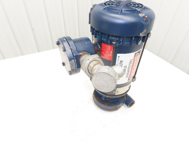 Leeson A6T34XC25J P Centrifugal Pump 1.25x1"NPT 1.5Hp 3450 RPM 230/460V 3PH 56C