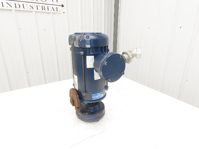 Leeson A6T34XC25J P Centrifugal Pump 1.25x1"NPT 1.5Hp 3450 RPM 230/460V 3PH 56C