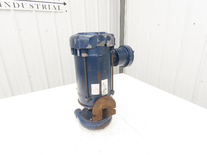 Leeson A6T34XC25J P Centrifugal Pump 1.25x1"NPT 1.5Hp 3450 RPM 230/460V 3PH 56C