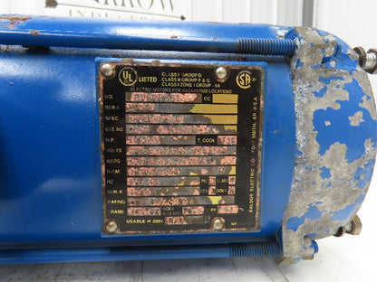 Baldor M35E380-672 M29D Explosion Proof Motor 2Hp 3450 RPM 230/460V 3PH 145TCZ