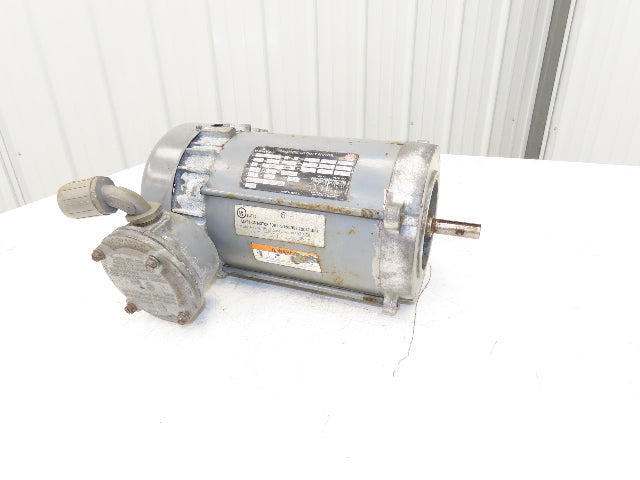 US Motors XS1CA1JCR Explosion Proof Motor 1Hp 3450 RPM 115/230V 1PH 56C