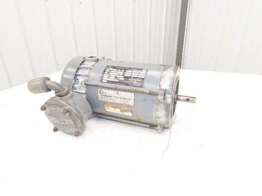 US Motors XS1CA1JCR Explosion Proof Motor 1Hp 3450 RPM 115/230V 1PH 56C