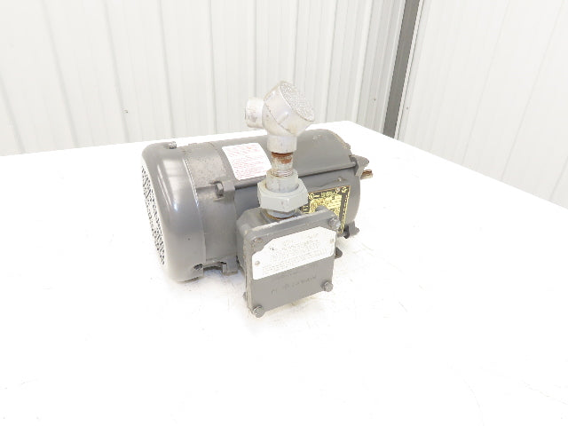 Baldor M7014 Explosion Proof Motor 1Hp 1725 RPM 230/460V 3PH 56 Frame 35E356-87