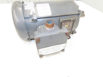 Baldor M7014T Explosion Proof Motor 1Hp 1755 RPM 230/460V 3PH 143T Frame
