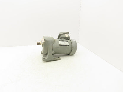 Hitachi TF0AG Gearmotor 60rpm .4kw 4-Pole 220V 3PH Parallel Shaft