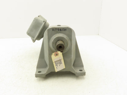 Hitachi TF0AG Gearmotor 60rpm .4kw 4-Pole 220V 3PH Parallel Shaft