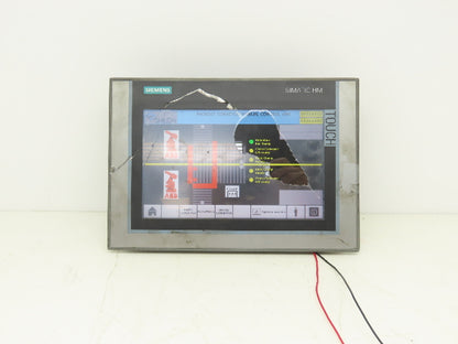 Siemens 6AV2 124-0JC01-0AX0 Simatic HMI Touch Screen Panel TP900 24VDC -READ