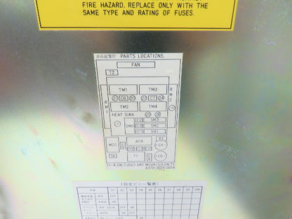 Fanuc A06B-6055-H208 Servo Amplifier Spindle Drive A20B-1003-0080