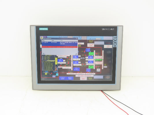 Siemens 6AV2 124-0MC01-0AX0 SIMATIC HMI TP1200 Comfort Panel 12" Widescreen 24V