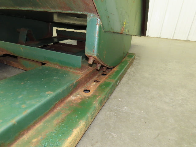 Jesco 211731 Self Dumping Hopper 1 Yd Capacity 2000lb 12 Gauge Steel