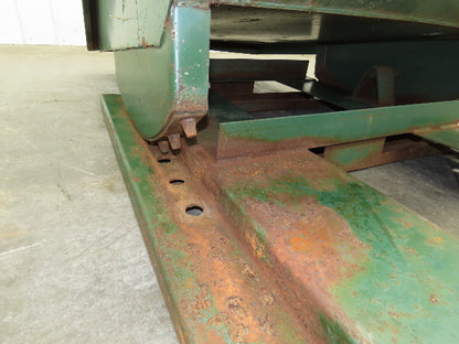 Jesco 211731 Self Dumping Hopper 1 Yd Capacity 2000lb 12 Gauge Steel