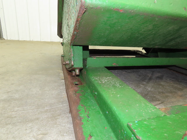 Roura Self Dumping Hopper 1/3 Yard Forklift Steel Dumpster 40x48x24" 2000LBS