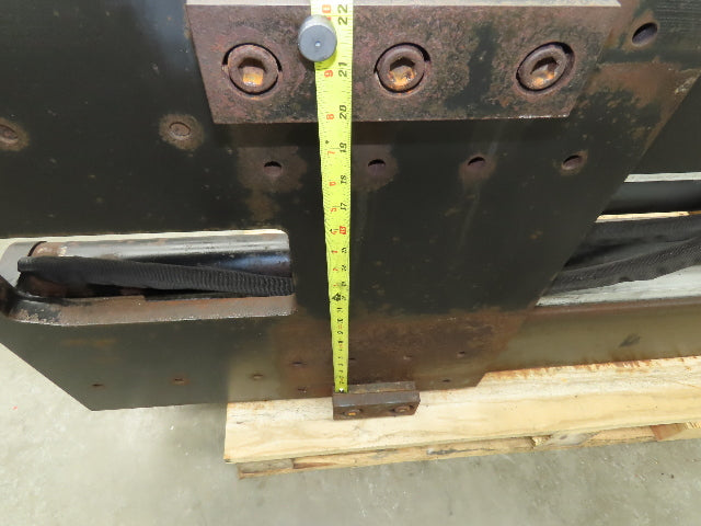 Adjustable Forklift Fork Spreader 11' Max Width Lumber Extra Wide Class 3 7000Lb