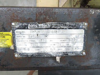 Adjustable Forklift Fork Spreader 11' Max Width Lumber Extra Wide Class 3 7000Lb