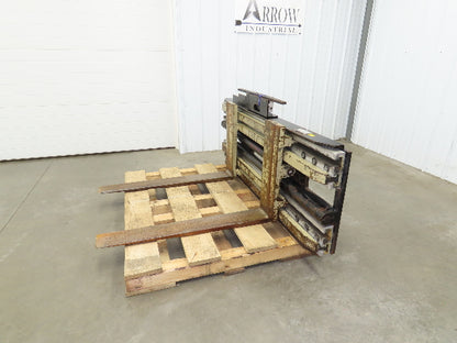 Adjustable Forklift Fork Spreader 11' Max Width Lumber Extra Wide Class 3 7000Lb