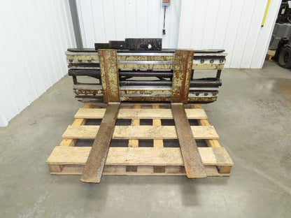Adjustable Forklift Fork Spreader 11' Max Width Lumber Extra Wide Class 3 7000Lb